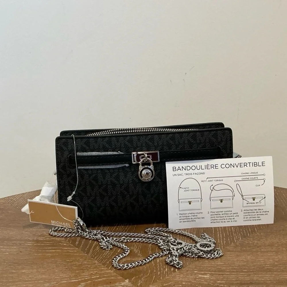 Michael Kors womens Hamiton Extra Small Convertible Crossbody Bag